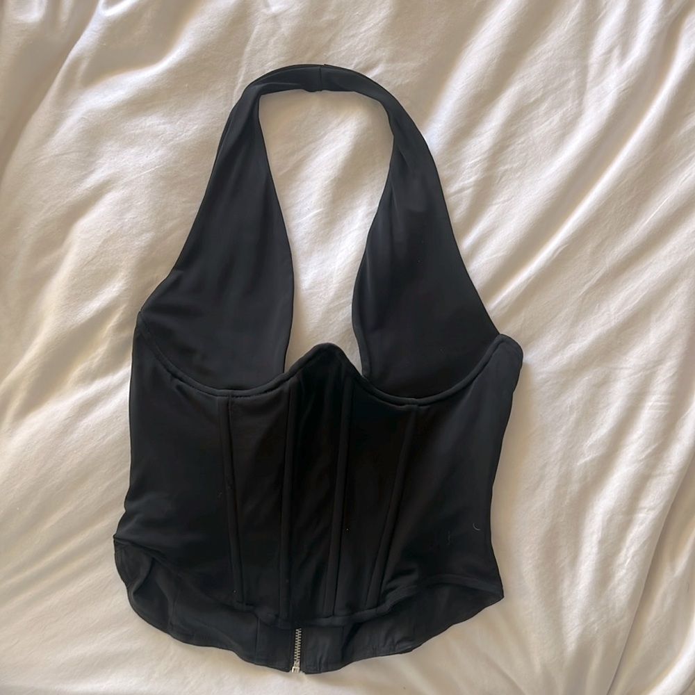 MIAOU Black Ari Corset